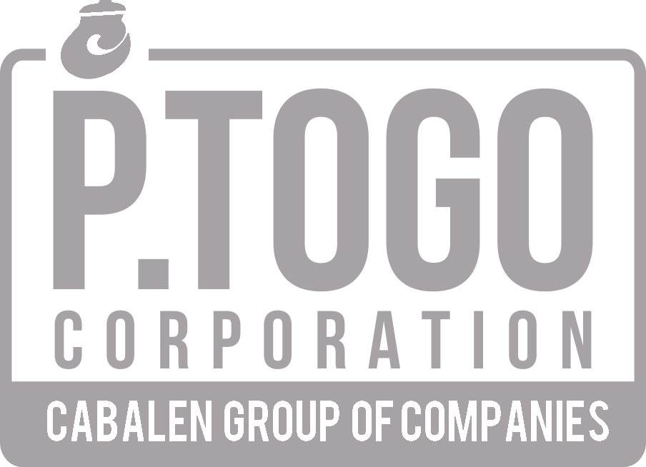 P Togo Logo white